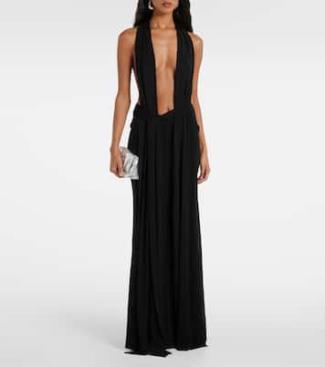 Trapeze draped jersey gown | Christopher Esber