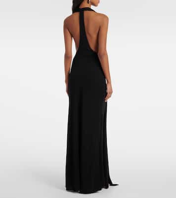 Trapeze draped jersey gown | Christopher Esber