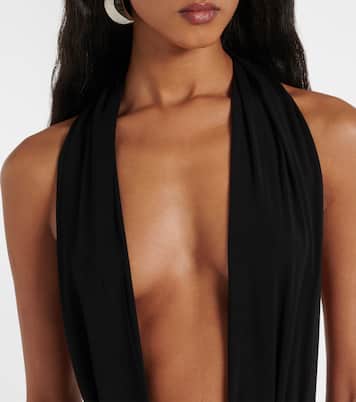 Trapeze draped jersey gown | Christopher Esber