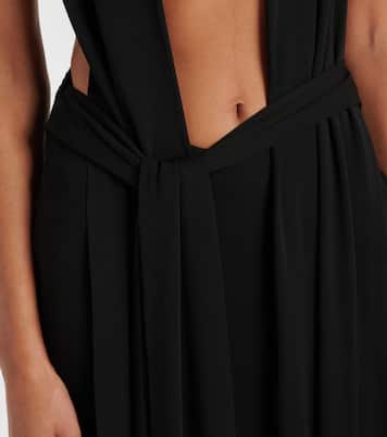 Trapeze draped jersey gown | Christopher Esber