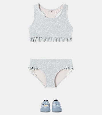 Bellamy printed ruffled bikini | Liewood