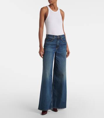 Mid-Rise Wide-Leg Jeans Rolland | Nili Lotan