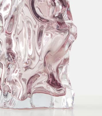 Vase Ice en verre par Norman Trapman | Polspotten