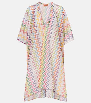 Kaftan aus Häkelstrick | Missoni