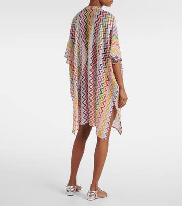 Kaftan aus Häkelstrick | Missoni