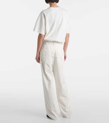Pantaloni Sharka in cotone e cashmere | The Row