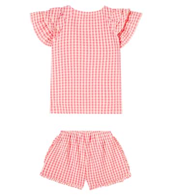 Kim cotton shirt and shorts set | Konges Sløjd
