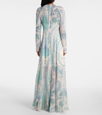 Vestido largo Illuminate con cuentas | Zimmermann