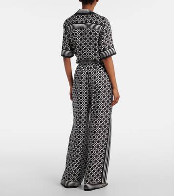 Pantalon ample Zuna imprimé | Simkhai