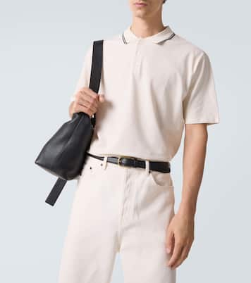 Cotton piqué polo shirt | Frame