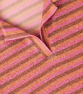 Lumière striped polo shirt | Oséree Kids