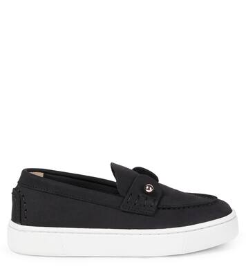 Chambelikid suede loafers | Christian Louboutin Kids