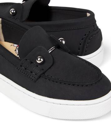 Chambelikid suede loafers | Christian Louboutin Kids