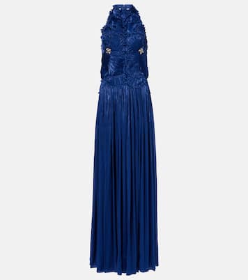 Robe aus Georgette | Costarellos