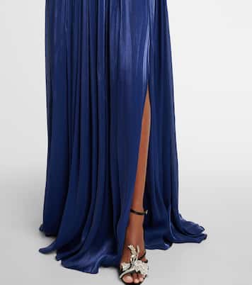 Robe aus Georgette | Costarellos