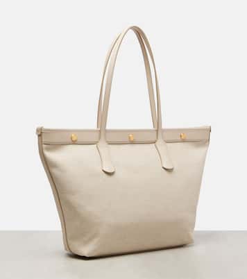 Canvas and leather tote bag | Dolce&Gabbana