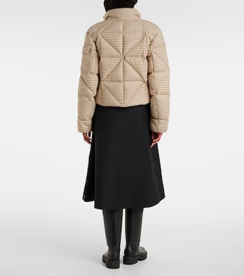Keros checked quilted down jacket | Moncler