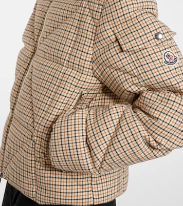 Keros checked quilted down jacket | Moncler
