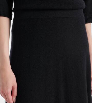 High-Rise-Maxirock Torie aus Kaschmir | Lisa Yang