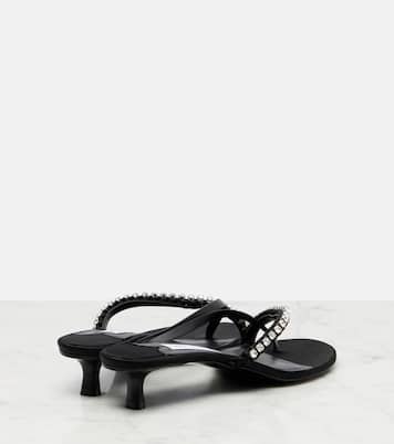 Sandalen Dila 35 aus Leder und Satin | Jimmy Choo