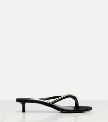 Sandalen Dila 35 aus Leder und Satin | Jimmy Choo