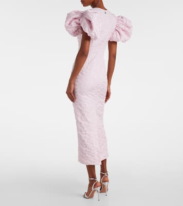 Robe midi en jacquard | Rotate