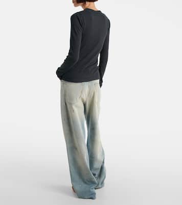 Longsleeve aus einem Baumwollgemisch | Acne Studios