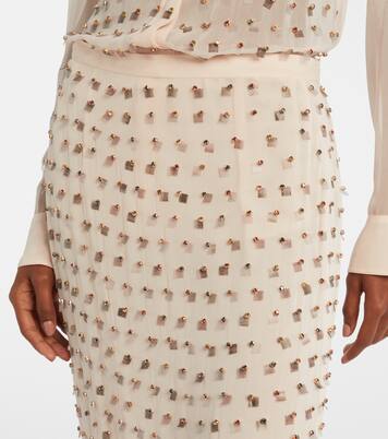 Verzierter Midirock | Dries Van Noten