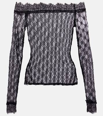 Off-Shoulder-Top Marlene aus Spitze | Isabel Marant