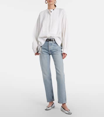 Ballerinas Reva Travel aus Metallic-Leder | Tory Burch