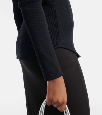 罗纹针织棉质上衣 | The Attico