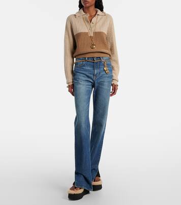 Nama 80 suede platform thong sandals | Chloé