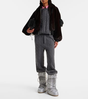 Icon glitter knee-high snow boots | Moon Boot