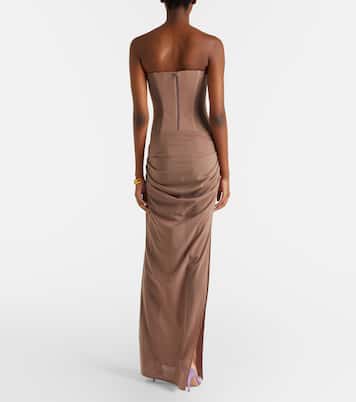 Robe bustier longue | Alex Perry