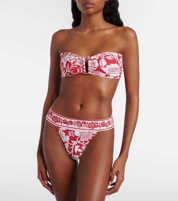 Printed bikini top | Farm Rio