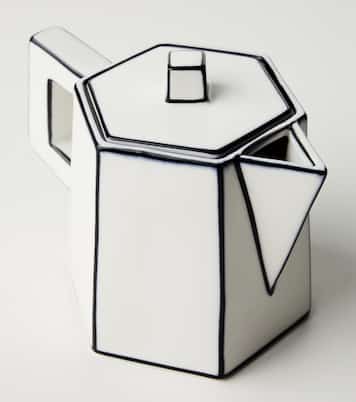 Carte Blanche porcelain coffee set by Annebet Philips | Serax