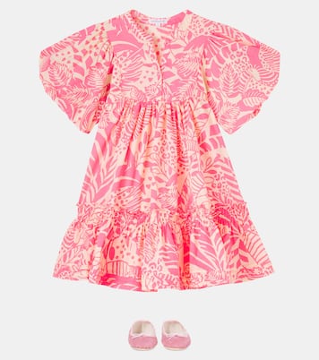 Cruz floral cotton dress | Poupette St Barth Kids