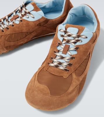 Baskets Orbit Flash en daim | Bottega Veneta
