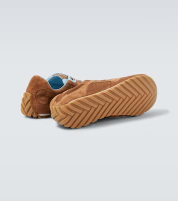 Baskets Orbit Flash en daim | Bottega Veneta