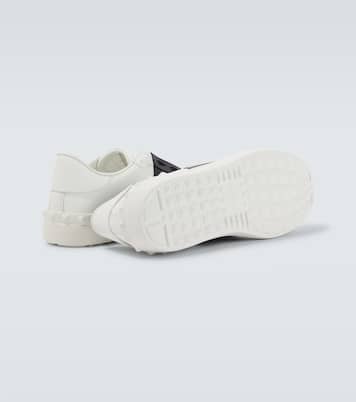 Open leather sneakers | Valentino Garavani