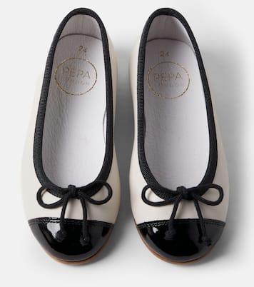 Leather ballet flats | Pepa London