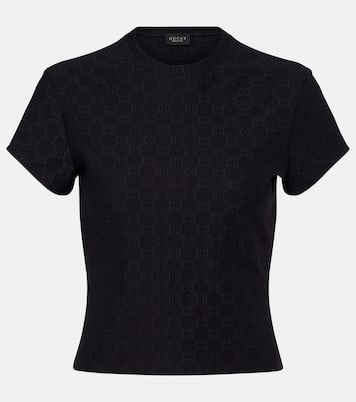 T-shirt GG en jacquard | Gucci