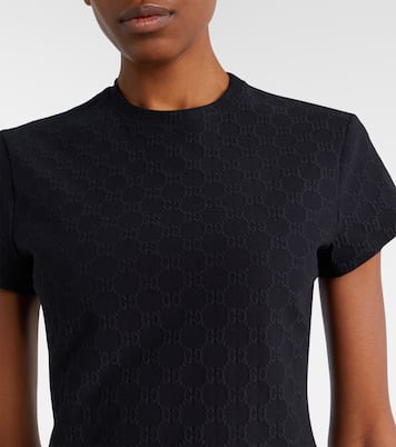 T-shirt GG en jacquard | Gucci