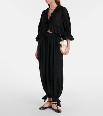 Chloé Tropicus leather clutch | Chloé