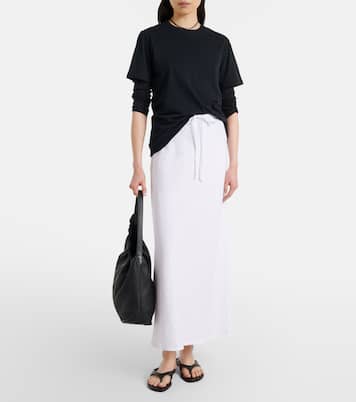 Jupe midi Beka en lin | Velvet