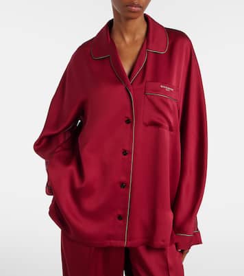 Silk satin shirt | Givenchy