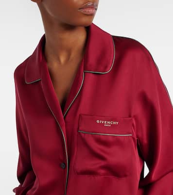 Silk satin shirt | Givenchy