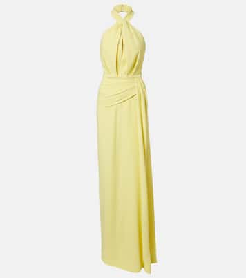 Halterneck cady gown | Elie Saab