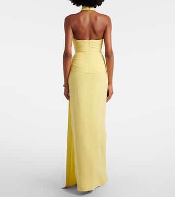 Halterneck cady gown | Elie Saab