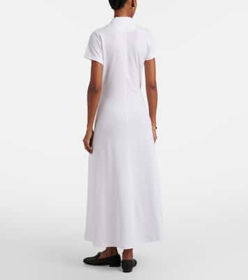 Cotton-blend piqué polo dress | Polo Ralph Lauren